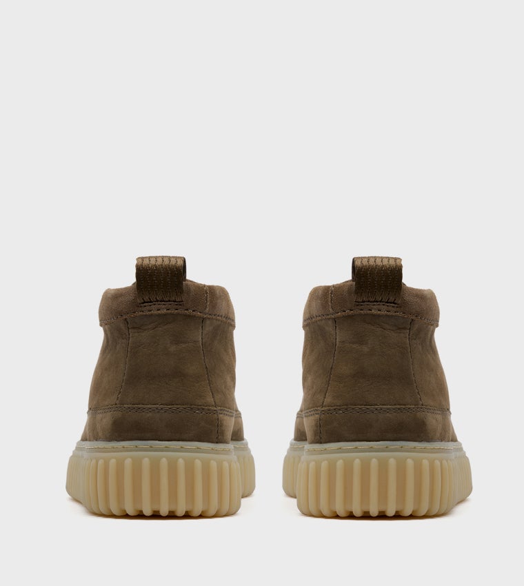 clarks Torhill LaceHi Khaki Nubuck - Image 5